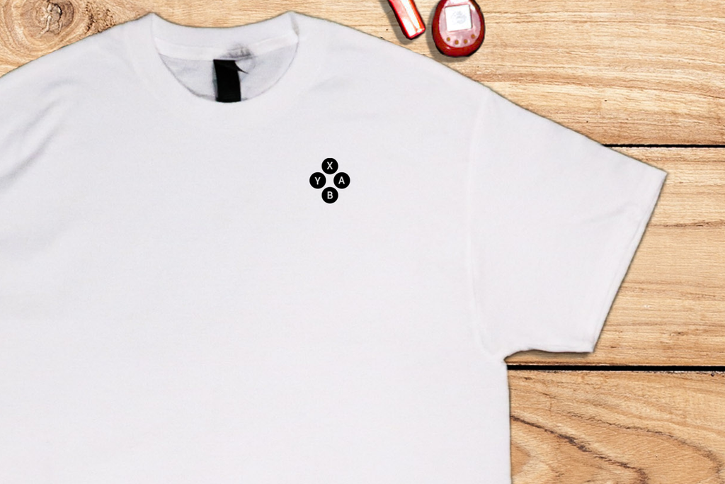 Gaming ABYX controller T-shirt
