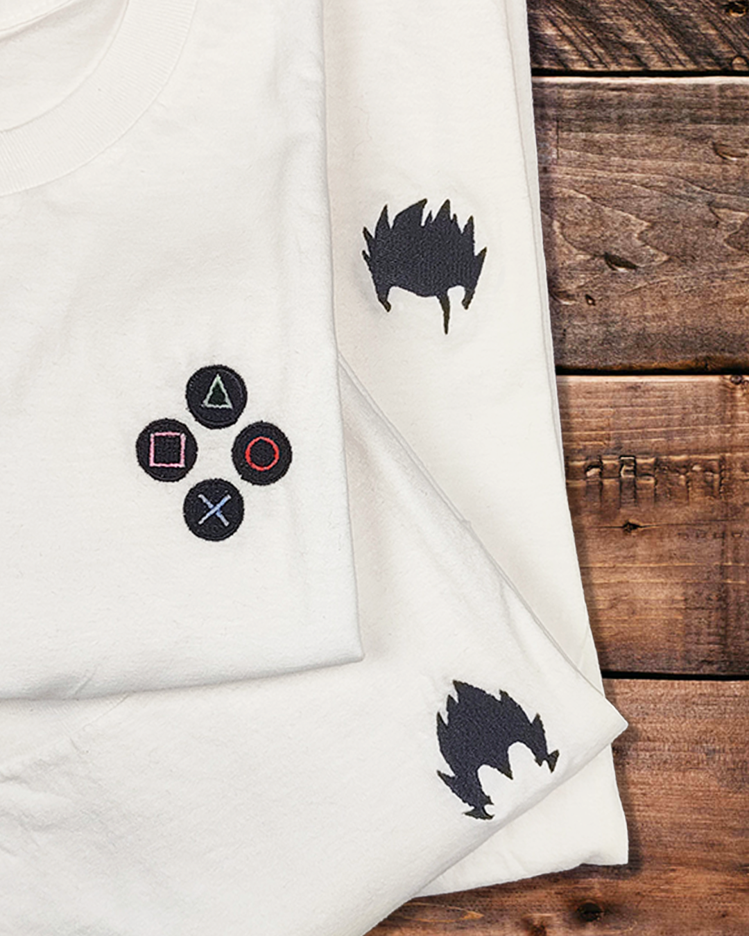 Gaming ABXY controller T-shirt
