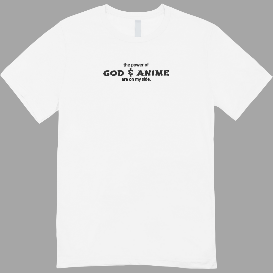God & Anime T-shirt