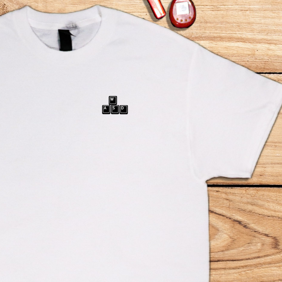 Gaming WASD pc T-shirt