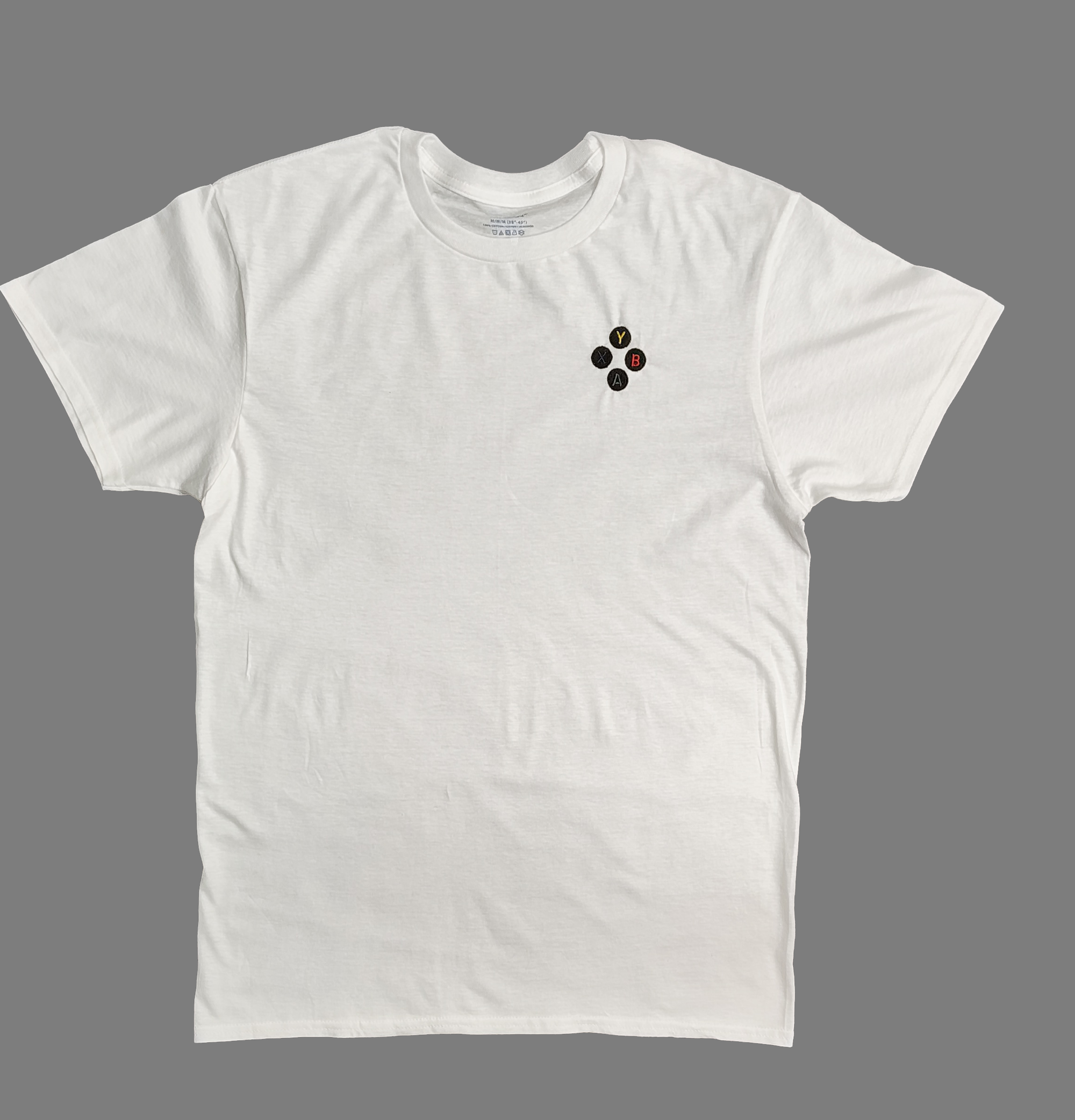 Gaming ABXY controller T-shirt